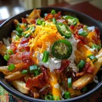 Loaded Bacon Cheese Fries