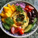 Greek Loaded Hummus Mango