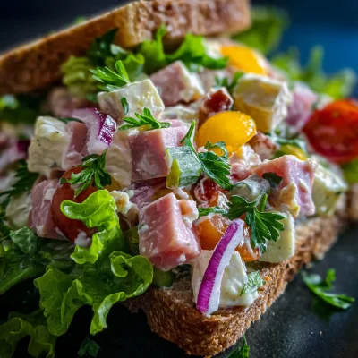 Winter Blossom’s Often Requested Ham Salad