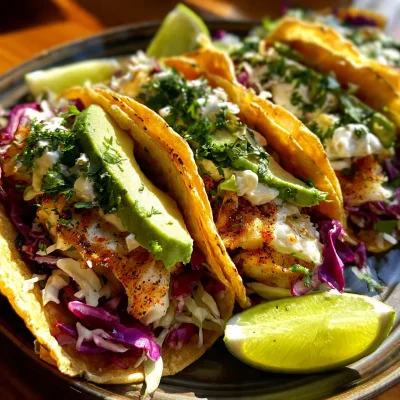 Baja Fish Tacos