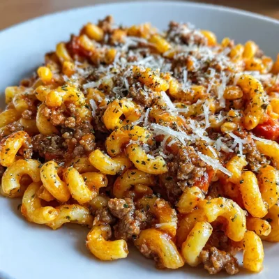 Homemade Hamburger Helper Dish