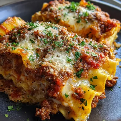 Bacon Cheeseburger Pan Lasagna
