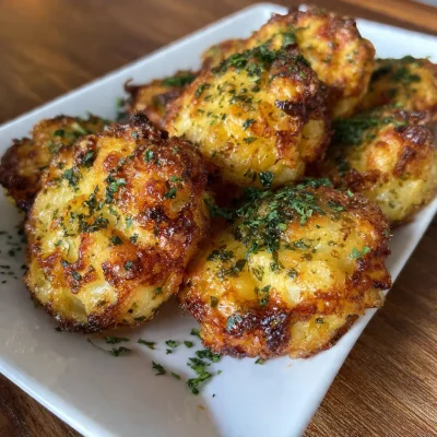 Mashed Potato Cheese Puffs