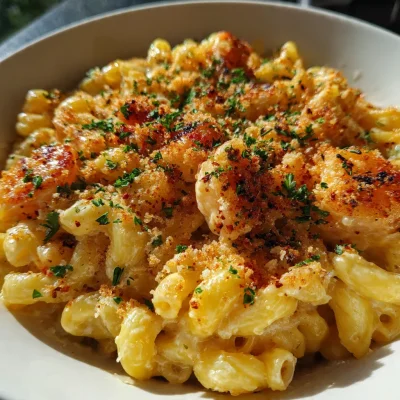 Seafood Mac Cheese