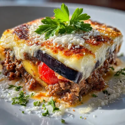 Outrageously Delicious Greek Moussaka