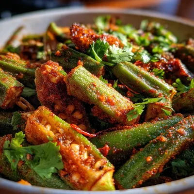 Air Fryer Okra
