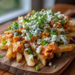 Loaded Buffalo Chicken Fries