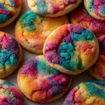 Tie Dye Sugar Cookies