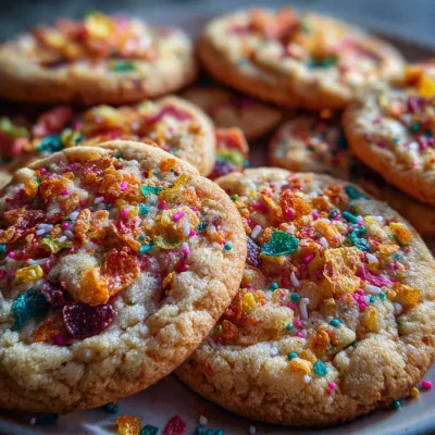 Fruity Pebbles Cookies