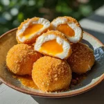 Thai Tea Mochi Cookies