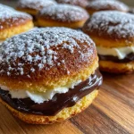 Boston Cream Pie Cookies