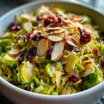 Shaved Brussels Sprouts Salad